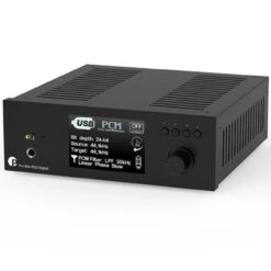 Pro-Ject - Pre Box RS2 Digital Preamplifier/DAC/Headphone Amplifier (Black) **OPEN BOX**