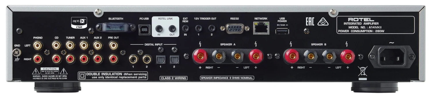 Rotel - A14 MKII Integrated Amplifier 3 Rotel - A14 MKII Integrated Amplifier
