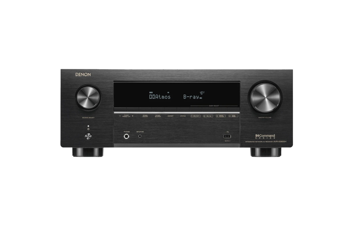 Denon - AVR-X3800H 9.4-Channel 8K AV Surround Receiver 3 Denon - AVR-X3800H 9.4-Channel 8K AV Surround Receiver