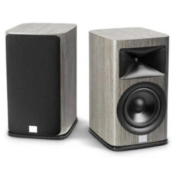 JBL - HDI-1600 Bookshelf Speaker (Gray Oak, Each) **OPEN BOX**