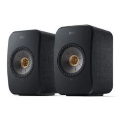 KEF - LSX II Wireless Bookshelf Speakers (Black, Pair) **OPEN BOX**