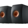 KEF - LS50 Wireless II Powered Bookshelf Speakers (Pair) -Music Player Store AKEFV2LS50WB