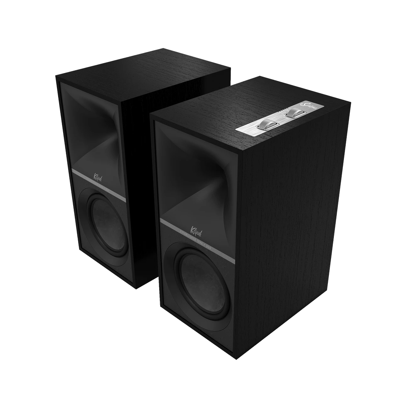 Klipsch - The Sevens Wireless Powered Bookshelf Speakers (Black, Pair) **OPEN BOX** 3 Klipsch - The Sevens Wireless Powered Bookshelf Speakers (Black, Pair) **OPEN BOX**