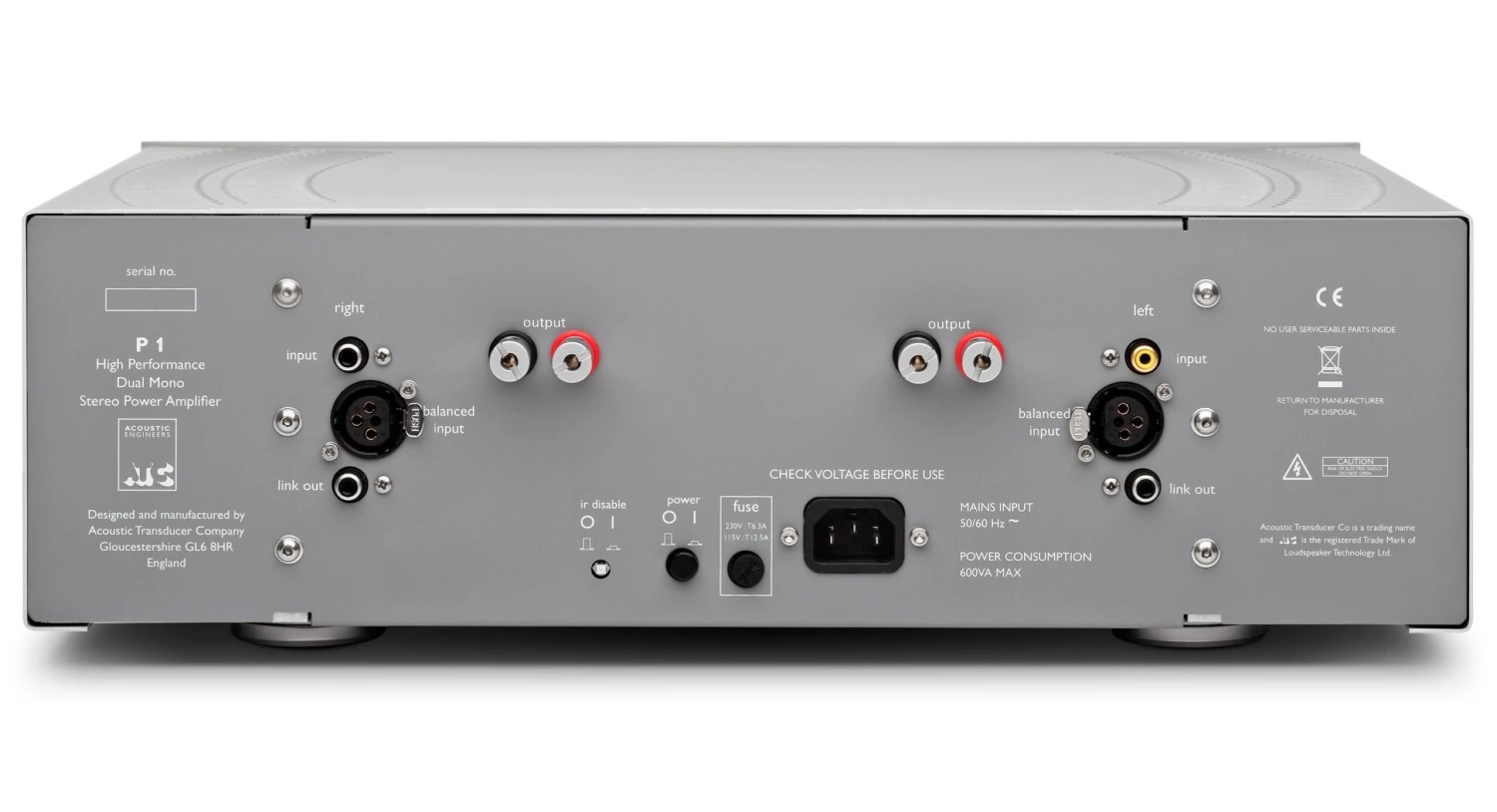 ATC - P1 Dual Mono Power Amplifier 5 ATC - P1 Dual Mono Power Amplifier - Image 3