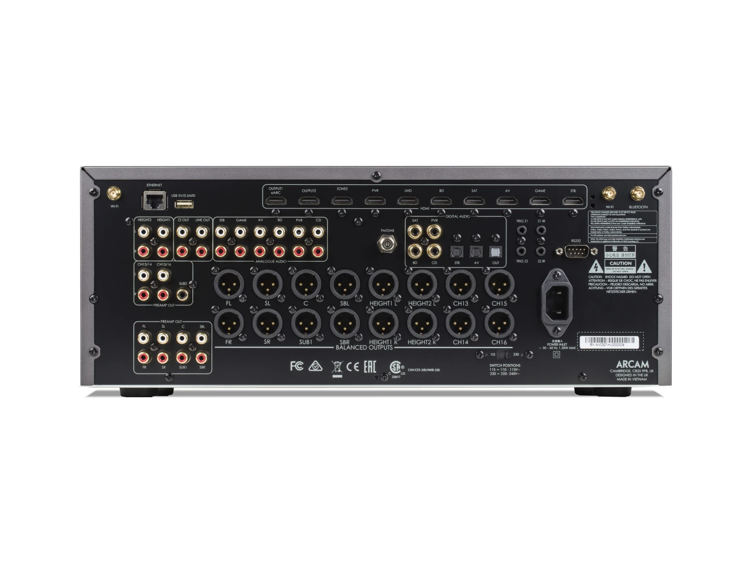 Arcam - AV41 16 Channel AV Preamp/Processor 4 Arcam - AV41 16 Channel AV Preamp/Processor - Image 2