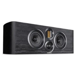 Wharfedale - EVO 4.C Center Channel Speaker (Black Oak) **OPEN BOX**