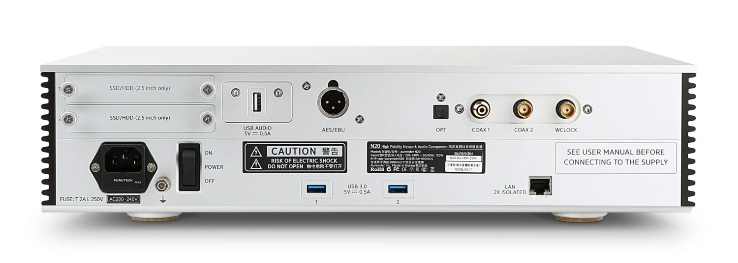 Aurender - N20 Music Server 4 Aurender - N20 Music Server - Image 2