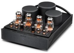 BAT - Rex 3 Power Tube Amplifier -Music Player Store BAT Rex 3 Power Amplifier Black 03 High Angle Left