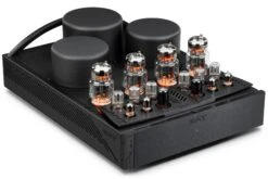 BAT - Rex 3 Power Tube Amplifier -Music Player Store BAT Rex 3 Power Amplifier Black 06 High Angle Right