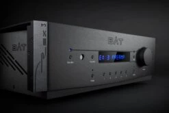 BAT - Rex 3 Reference Linestage Tube Preamplifier -Music Player Store BAT Rex 3 Preamp Black 10 Control Module Detail