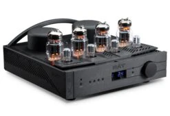 BAT - VK-80i Integrated Amplifier -Music Player Store BAT VK 80i Integrated Amplifier Black 03 High Angle Right