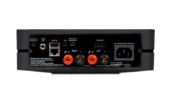 Bluesound - PowerNode Hi-Res Music Streamer/Amplifier -Music Player Store Bluesound PowerNode Black 04 Rear