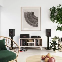 Dali - Opticon 1 Mk2 Bookshelf Speakers (Pair) -Music Player Store Dali Opticon 1 MK2 Bookshelf Speaker Tobacco 07 Lifestyle