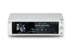 HiFi Rose - RS201E Integrated Amplifier & Network Streamer (Silver) -Music Player Store HiFi Rose RS201E Silver 06 Front