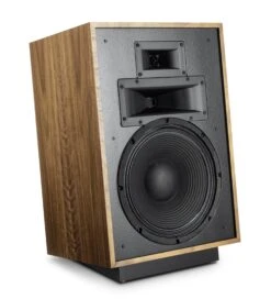 Klipsch - Heresy IV Tower Speakers (Pair) -Music Player Store Klipsch Heresy IV Walnut 03 Angle Right