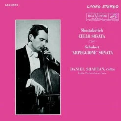 Shostakovich - Cello Sonata - Schubert - Arpeggione Sonata - Shafran - Pecherskaya (200g Vinyl LP)