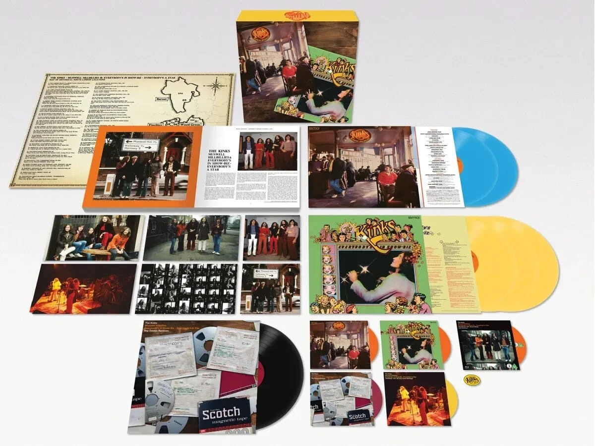 The Kinks - Muswell Hillbillies / Everybody's In Show-Biz (Colored Vinyl 6LP + 4CD Box Set) * * * 4 The Kinks - Muswell Hillbillies / Everybody's In Show-Biz (Colored Vinyl 6LP + 4CD Box Set) * * * - Image 2