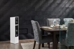 MartinLogan - Motion 40i Tower Speakers (Pair) -Music Player Store Martin Logan Motion 40i Tower Speakers Black 04 Lifestyle