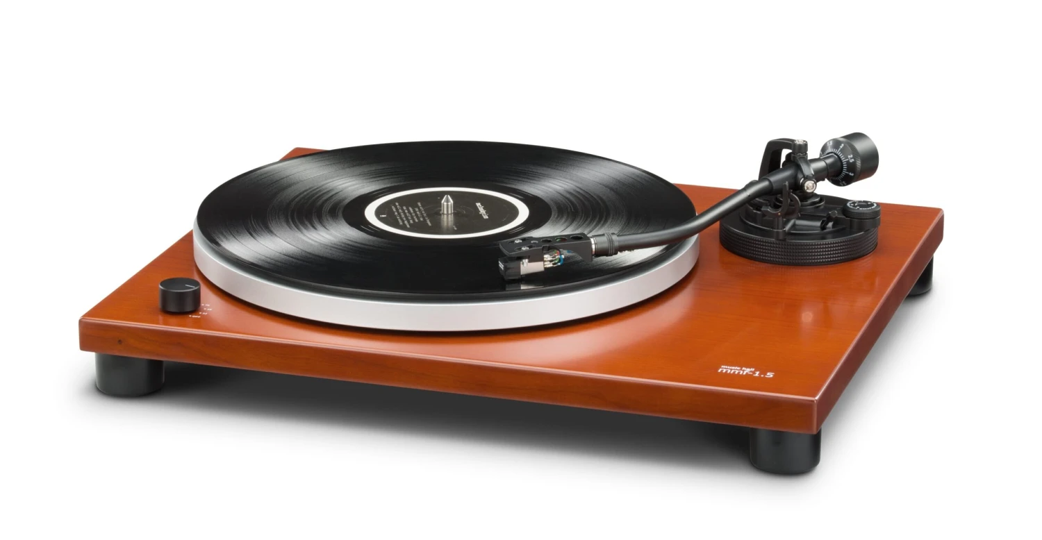 Music Hall - MMF-1.5 Turntable (Cherry) 4 Music Hall - MMF-1.5 Turntable (Cherry) - Image 2
