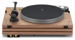 Music Hall - MMF-9.3 Walnut Turntable -Music Player Store Music Hall MMF 9 3 Turntable Walnut 05 Back