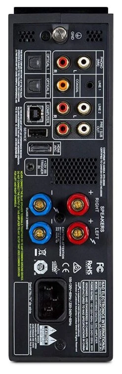 NAD - D 3045 HybridDigital DAC/Amplifier -Music Player Store NAD D3045 Hybrid Digital DAC Amplifier 03 Back