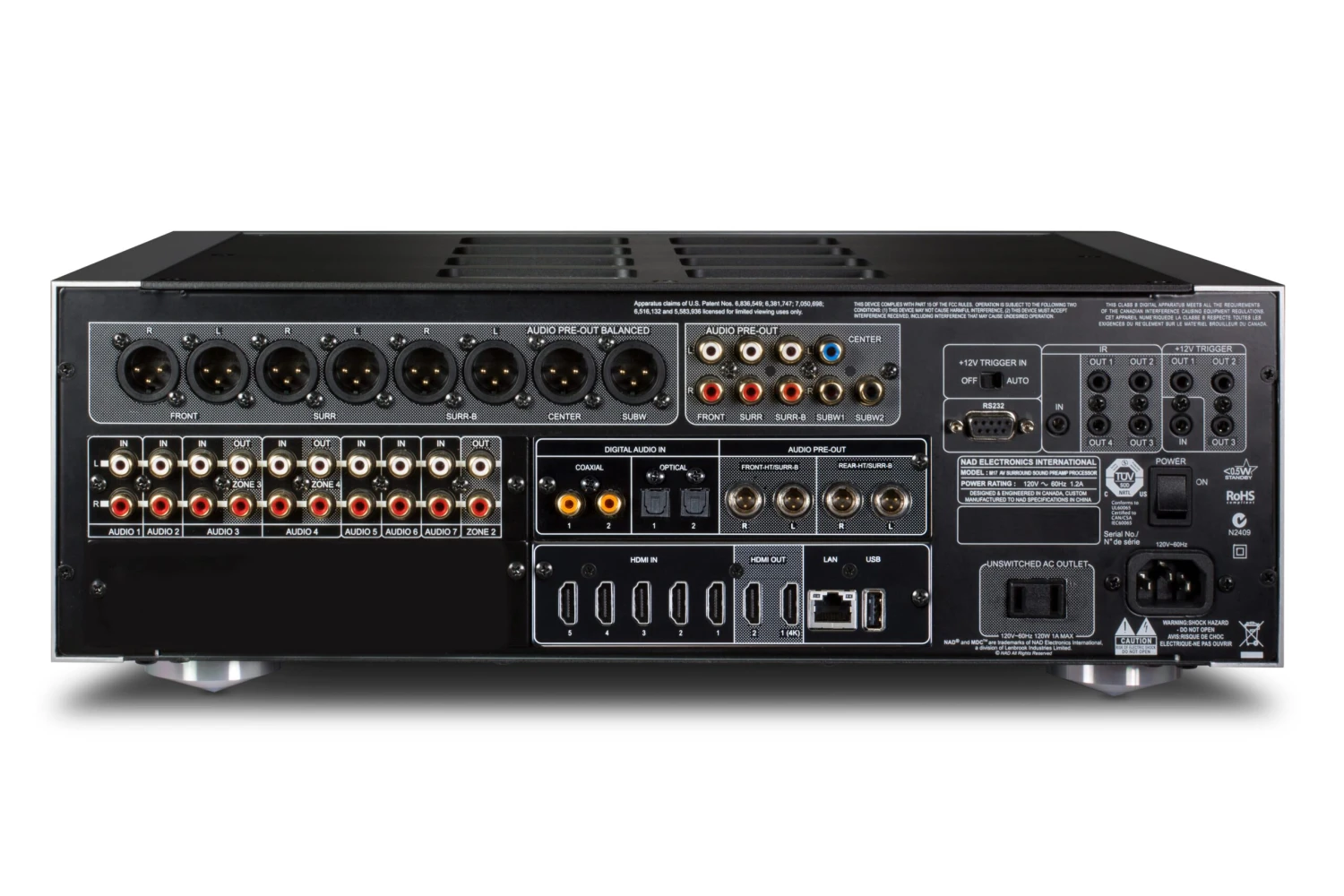 NAD - M17 V2i Surround Preamplifier 5 NAD - M17 V2i Surround Preamplifier - Image 3