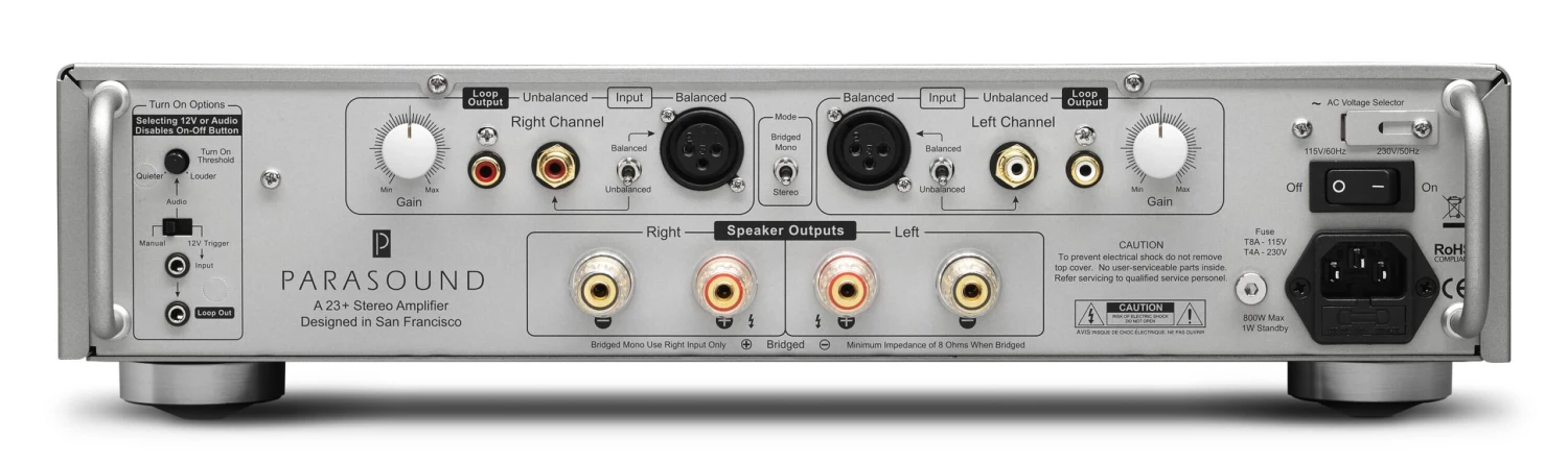 Parasound - A 23+ Power Amplifier 5 Parasound - A 23+ Power Amplifier - Image 3