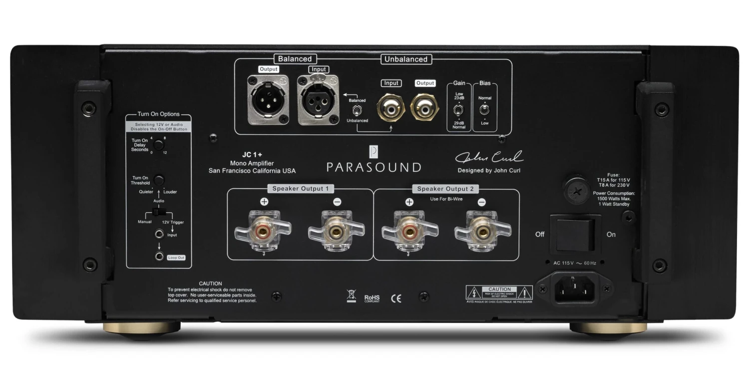 Parasound - JC 1+ Mono Power Amplifier (Each) 5 Parasound - JC 1+ Mono Power Amplifier (Each) - Image 3