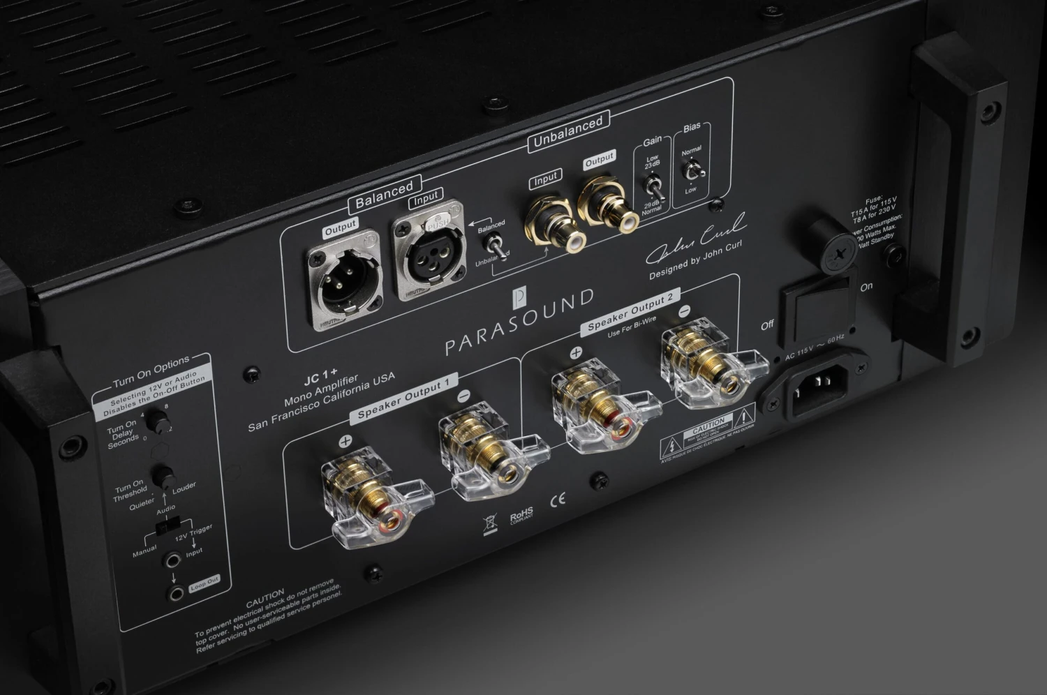 Parasound - JC 1+ Mono Power Amplifier (Each) 7 Parasound - JC 1+ Mono Power Amplifier (Each) - Image 5