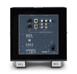 REL - S/812 Subwoofer -Music Player Store REL S 812 Subwoofer Black 04 Back
