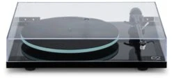 Rega - Planar 2 Turntable -Music Player Store Rega Planar 2 Turntable Black 03 Front Cover