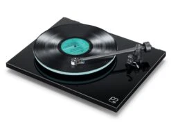 Rega - Planar 2 Turntable -Music Player Store Rega Planar 2 Turntable Black 05 Angle High Left