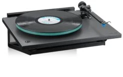 Rega - Wall Mount For Rega Turntables -Music Player Store Rega Turntable Wall Mount 04 Angle Right With Table