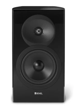 Revel - M16 Bookshelf Speaker (Each) -Music Player Store Revel Concerta2 M16 Black 02 Front