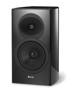 Revel - M16 Bookshelf Speaker (Each) -Music Player Store Revel Concerta2 M16 Black 07 Angle Left