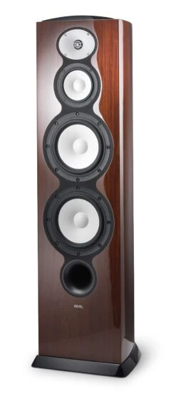 Revel - F228Be Tower Speaker (Each) -Music Player Store Revel Performa F228Be Tower Speaker Walnut 04 Angle Left