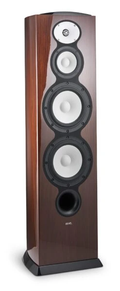 Revel - F228Be Tower Speaker (Each) -Music Player Store Revel Performa F228Be Tower Speaker Walnut 06 Angle Right
