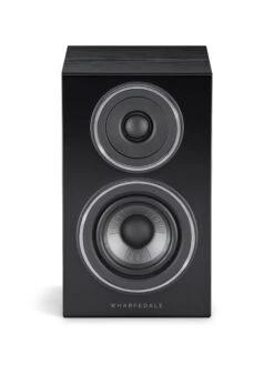 Wharfedale - Diamond 12.0 Bookshelf Speakers (Pair) -Music Player Store Wharfedale Diamond 12 0 Bookshelf Speakers Black 03 Front