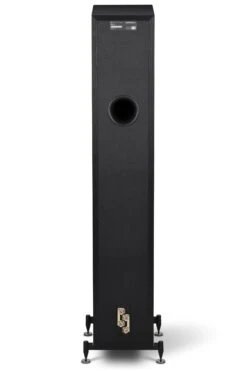 Wharfedale - Diamond 12.4 Tower Speakers (Pair) -Music Player Store Wharfedale Diamond 12 4 Tower Speakers Black 04 Rear