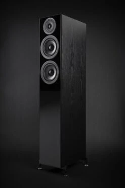 Wharfedale - Diamond 12.4 Tower Speakers (Pair) -Music Player Store Wharfedale Diamond 12 4 Tower Speakers Black 06 Detail