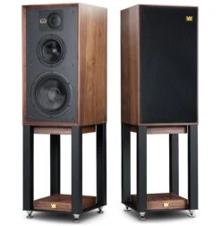 Wharfedale - Linton Speaker Stands (Pair) 7 Wharfedale - Linton Speaker Stands (Pair) -Music Player Store Wharfedale Linton Heritage Bookshelf Speaker Stand Walnut 02 Pair