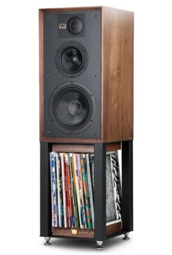 Wharfedale - Linton Speaker Stands (Pair) 8 Wharfedale - Linton Speaker Stands (Pair) -Music Player Store Wharfedale Linton Heritage Bookshelf Speaker Stand Walnut 03 Angle Left Records