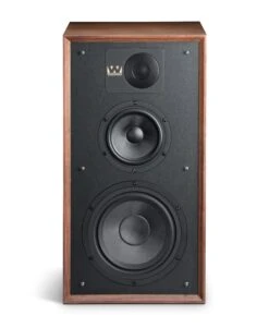 Wharfedale - Linton 85th Anniversary Bookshelf Speakers (Pair) -Music Player Store Wharfedale Linton Heritage Bookshelf Speaker Walnut 02 Front