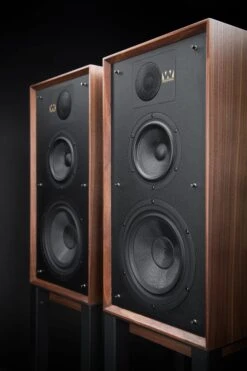 Wharfedale - Linton 85th Anniversary Bookshelf Speakers (Pair) -Music Player Store Wharfedale Linton Heritage Bookshelf Speaker Walnut 06 Detail