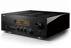 Yamaha - A-S1200 Integrated Amplifier -Music Player Store Yamaha A S1200 Integrated Amp Black 03 Angle Left