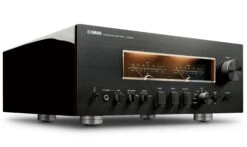 Yamaha - A-S3200 Integrated Amplifier -Music Player Store Yamaha A S3200 Integrated Amp Black 02 Angle Right