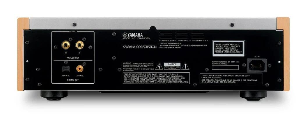 Yamaha - CD-S1000 SACD/CD Player 4 Yamaha - CD-S1000 SACD/CD Player - Image 2