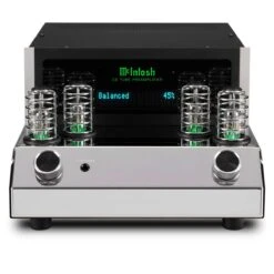 McIntosh - C8 Tube Preamplifier -Music Player Store c8 front top hi res