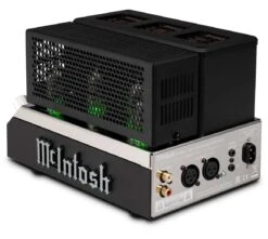McIntosh - MHA200 Tube Headphone Amplifier -Music Player Store mha200 angle right cage
