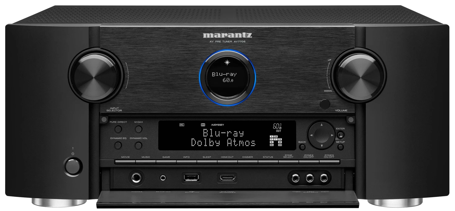 Marantz - AV7706 11.2-Channel 8K Ultra HD Surround Preamplifier 19 Marantz - AV7706 11.2-Channel 8K Ultra HD Surround Preamplifier - Image 17